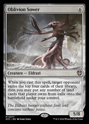 1x Oblivion Sower MTG - Commander: Outlaws of Thunder Junction - NM-Mint