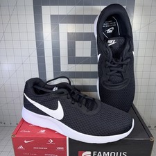 Nike Men s Tanjun Sneakers 812654011 Black Wh...