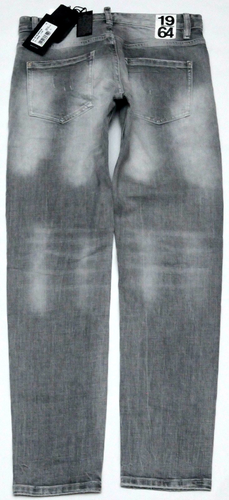 DSQUARED2 Men’s Gray Distressed Jeans NWT Size 30 (98% Cotton) Clean & Ready - Picture 4 of 6