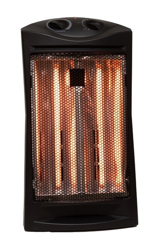 Indoor Space Heater, Adjustable Thermostat, Radiant Heat, Electric Infrared Q...