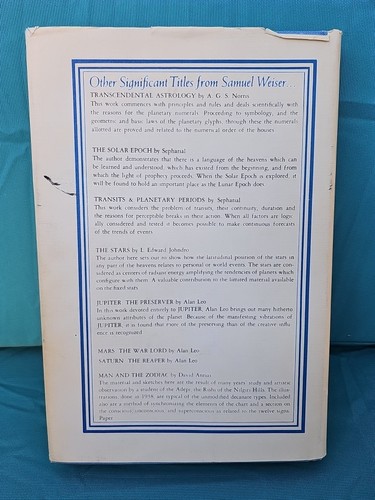 The Zodiac and the Salts of Salvation 2 Parts by Carey and Perry Hardcover DJ - Picture 2 of 12