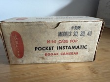 Vintage Ikelite  5359 Mini Case For Kodak Pocket Instamatic 20,30,40 Boxed