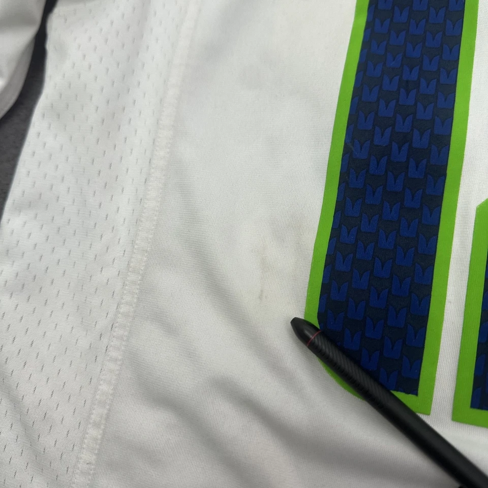 Auténtica camiseta de campeones del Super Bowl XLIII Seattle Seahawks FAN #12 talla pequeña Foto 3 de 4