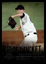 2011 Playoff Contenders #DT15 Heath Hembree Draft Ticket Crystal Coll. #/299