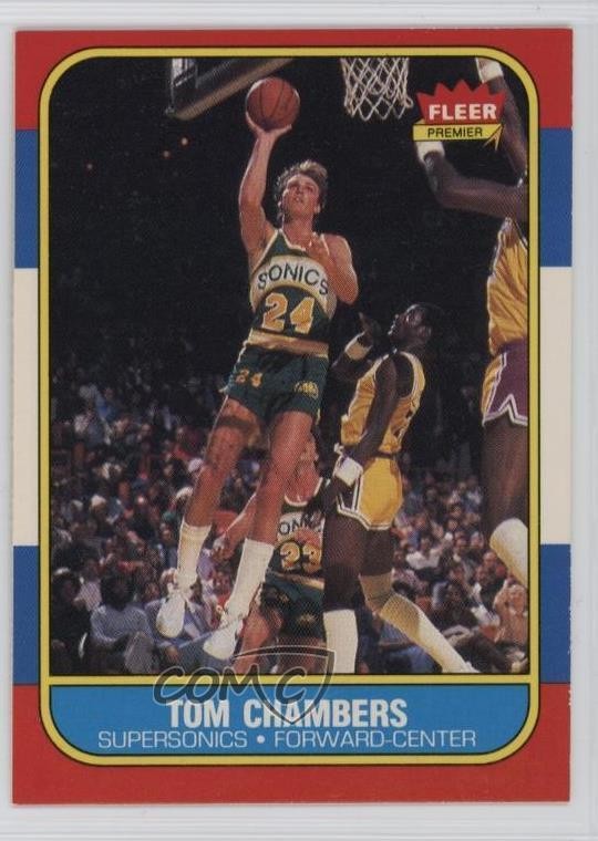 1986-87 Fleer Tom Chambers #15 1u9