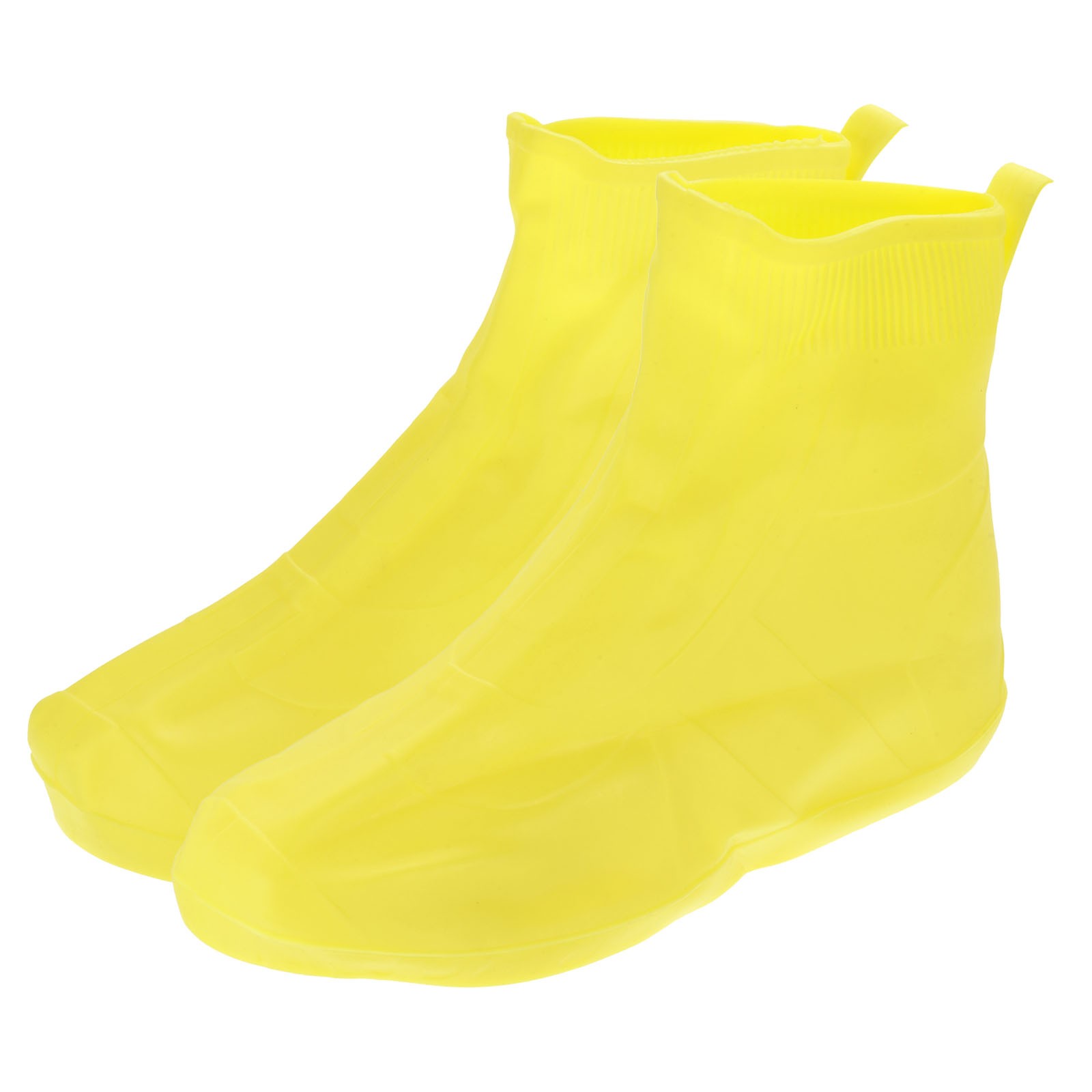 XXL Impermeabile Scarpe Rivestimento,1 Paia Silicone Antiscivolo,Giallo