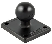 RAM Mounts 2" x 1.7" AMPS Mounting Plate with 1" Ball for Zumo RAM-B-347U