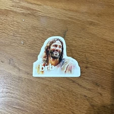 “BRB” Jesus Stickers
