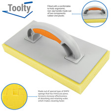 Segmented Sponge Float 280x140x40mm Segmented Cut Absorbent Tile Grout