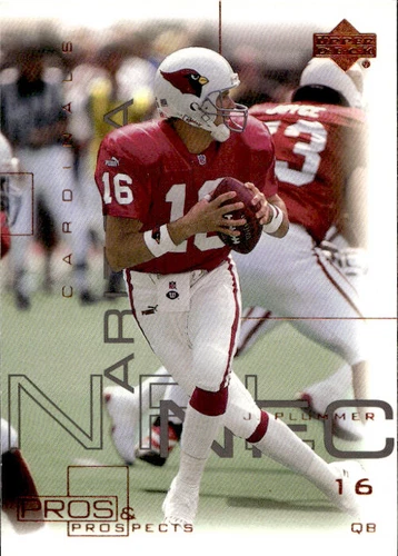 2000 Upper Deck Pros & Prospects Jake Plummer 1 Arizona Cardinals