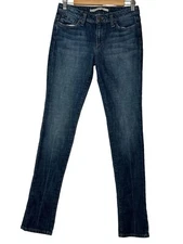 Joes Jeans Womens 26 Blue Mid Rise Medium Wash Stretch skinny