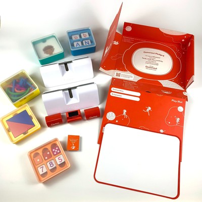 Osmo Little Genius Kit For iPad 2 Docks 3 Tops 1 Playmat 5 Learning Units  READ