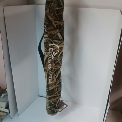 Ducks Unlimited Camo Neoprene Sling Cooler Holds 6 Cans Chill Hunting Fishing