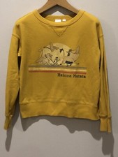 Lion King Sweatshirt Large Disney Tag Yellow Nala Zazu Timon Pumba Hakuna Matata