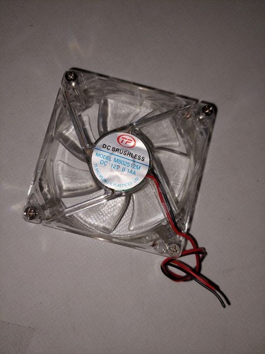 Gehäuselüfter TE BAO M8025M 12V 0,14A 80x80x25 mm Lüfter Kühler