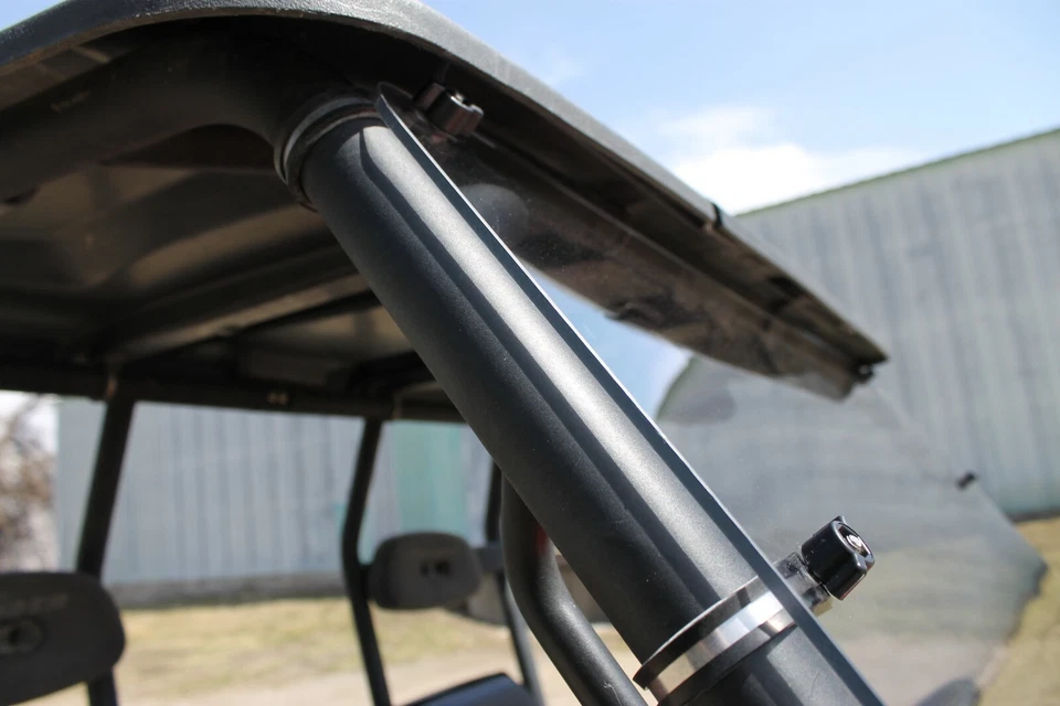 POLARIS RANGER XP 700 EFI FULLSIZE ROUND CAGE 2009 MAX-FLO VENTED WINDSHIELD Foto 4 de 4