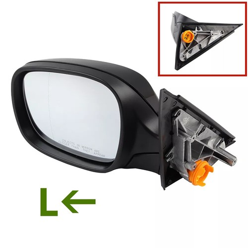 New Black Left Side Mirror Power Heated for BMW X3 2011 2012 2013 2014 - Picture 10 of 10