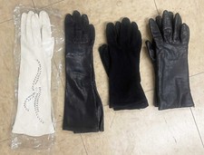 4 Pair Vintage leather gloves - ALL size 6.5