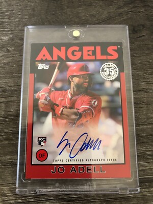 MLB 1年目 JO ADELL ref auto Jo Adell Game Used Signed Baseball Bat Autographed Auto
