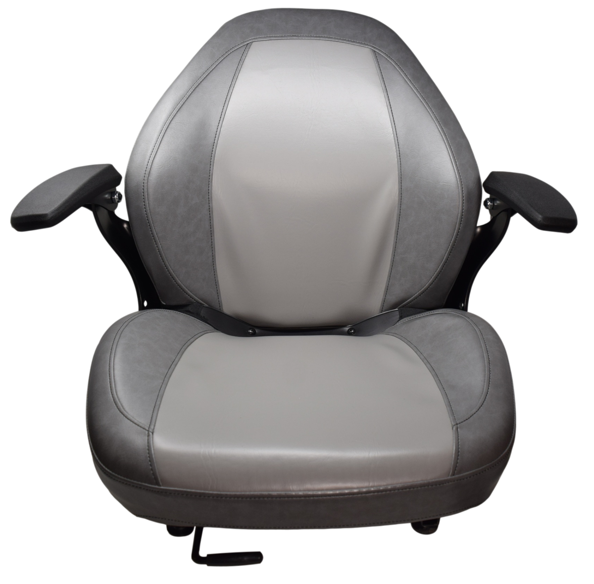 Gray High Back Lawn Mower Seat Armrests Bobcat Dixie Snapper Toro