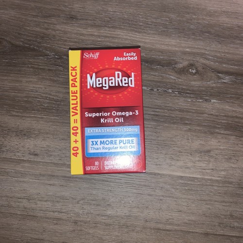 Buy Schiff MegaRed Extra Strength 500 My. Omega-3 Krill Oil - 80 Softgels  Exp: 0223 Online in Japan. 393760276760