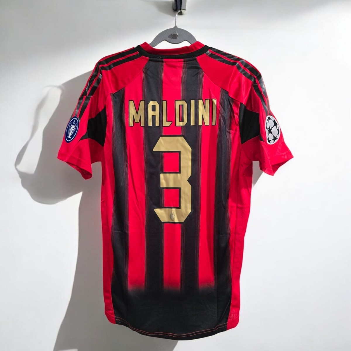 ミラン Milan  ユニフォーム 3 MALDINI 2007 Champions League Final Maldini #3 AC Milan Away Jersey