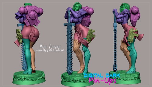Sister of Battle (1) - Large scale (350mm approx.) resin model kits DDP - Picture 8 of 9