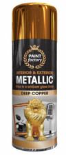 CAST METAL SPRAY PAINT QUICK DRYING PAINT FACTORY BRONZE FOR IRON METAL 400ML 