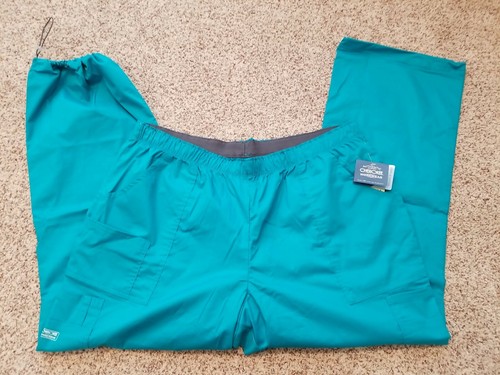 Cherokee Workwear Teal Blue Scrub Pants 