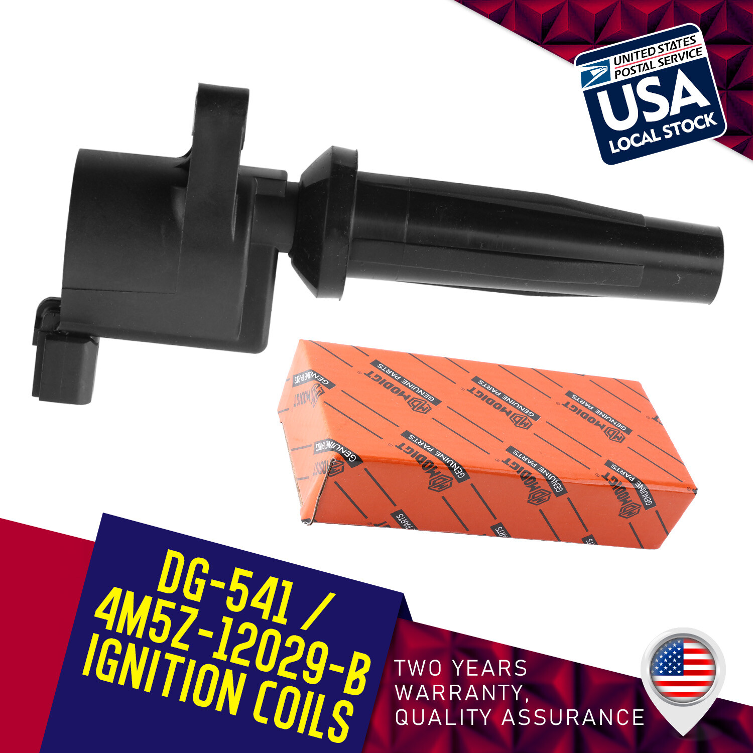1PC Ignition Coil Set Compatible with Ford Mazda Focus Transit FD505 DG507 DG541 UF621