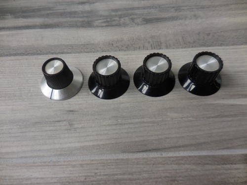 4X Witch Hat Knob Lot Guitar Hobby Amplifier Test Equipment. Free Shipping