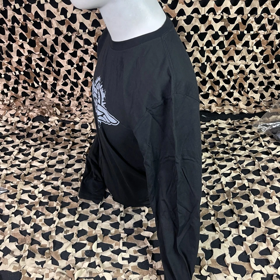 NUEVA Camiseta Tippmann Wings Manga Larga - Negra - Mediana Foto 2 de 4