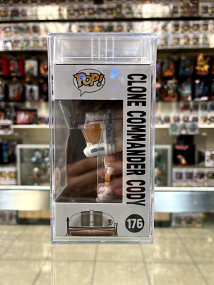 Funko Pop Star Wars Clone Commander Cody #176 PSA graded NM-MT+