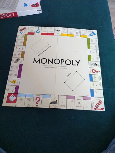 Monopoly ☆ alte Version mit Holzhäusern ☆ 100% ☆ Schweiz ☆ Neu + Ungespielt - Bild 4 von 4