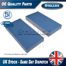 Fits Honda Civic 2000- CR-V 2001-2007 FR-V 2004- Cabin Filter Set Stallex