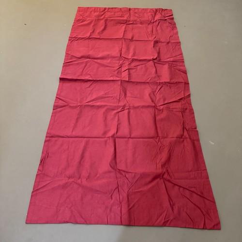 jcpenney curtain panel pair solid red blend rod pocket drapes usa modern - Picture 8 of 14