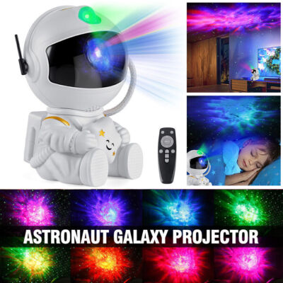 LED Astronaut Sternenhimmel Projektor Lampe Galaxy Nebula Nachtlicht Kinder DHL