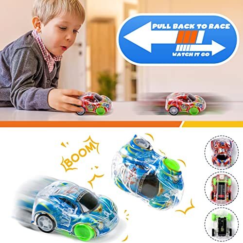 Buauty 50 Stck. Spielzeug Autos Mini Rückzug Autos Party Gefälligkeiten für Kinder klein - Bild 2 von 7