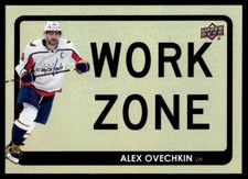 Alex Ovechkin #WZ-47 2021-22 Upper Deck Work Zone Washington Capitals