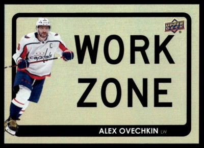 Alex Ovechkin #WZ-47 2021-22 Upper Deck Work Zone Washington Capitals