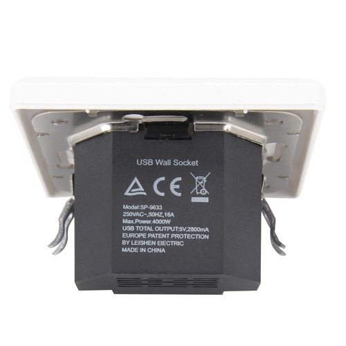 USB-Steckdose 230V USB-C, passend für Gira System 55, JUNG AS 500, uvm, Weiß,neu - Bild 21 von 34