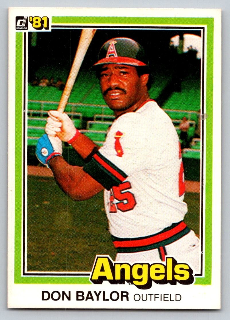 1981 Donruss Don Baylor #413