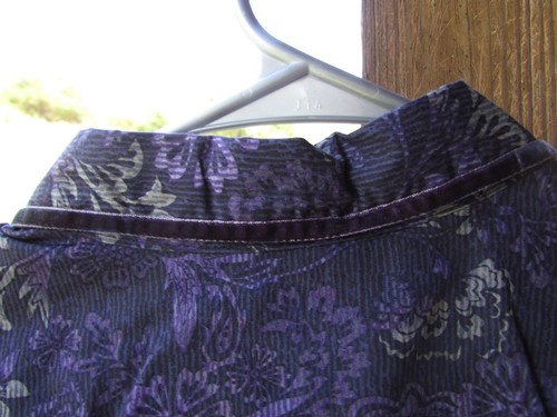 NWT Womens Roper Button Long Sleeve Purple Print Western Shirt sz. XL 100% Cotto - Picture 9 of 9