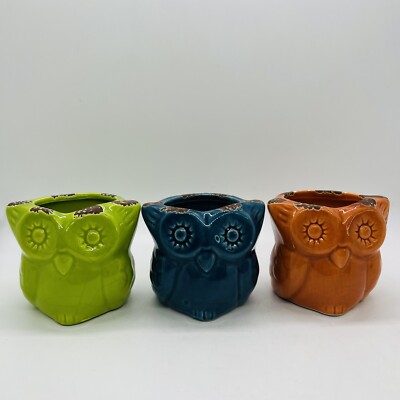 Adorable Owl Planters Candle Holder Mold That Can Be Used With succulents