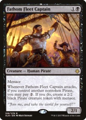 MTG Magic the Gathering Fathom Fleet Captain (106/317) Ixalan LP