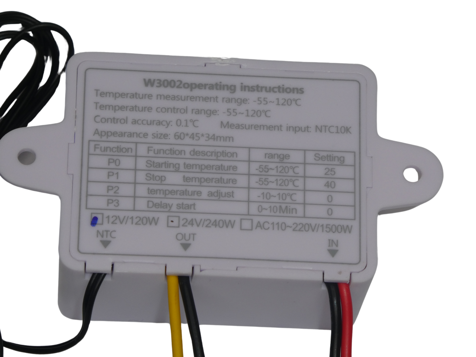 13 12v FRIDGE THERMOSTAT DIGITAL REFRIGERATOR FREEZER TEMPERATURE