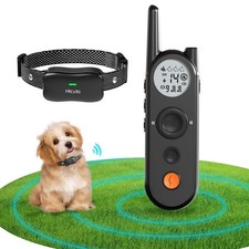 Htcuto Wireless Dog Fence 3500FT Electric Fence and 6100FT Remote Training Co...