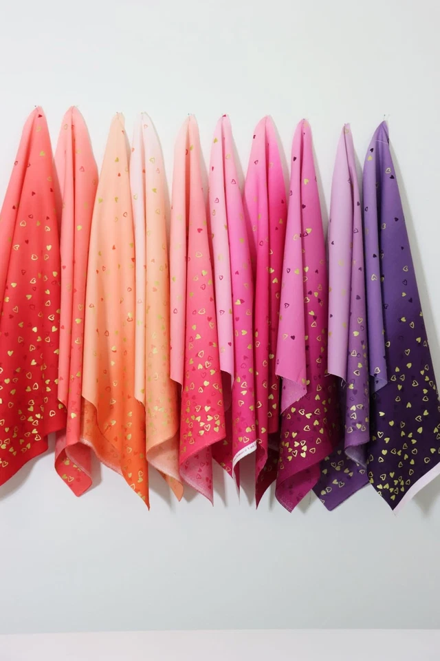 I Heart Ombre Metallic Jelly Roll by V and Co. Vanessa Christenson 10875JRM - Image 3 of 4