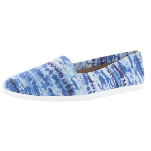 Aerosoles Womens Holland Blue Suede Flat Slides Shoes 11 Medium (B,M) BHFO 5344