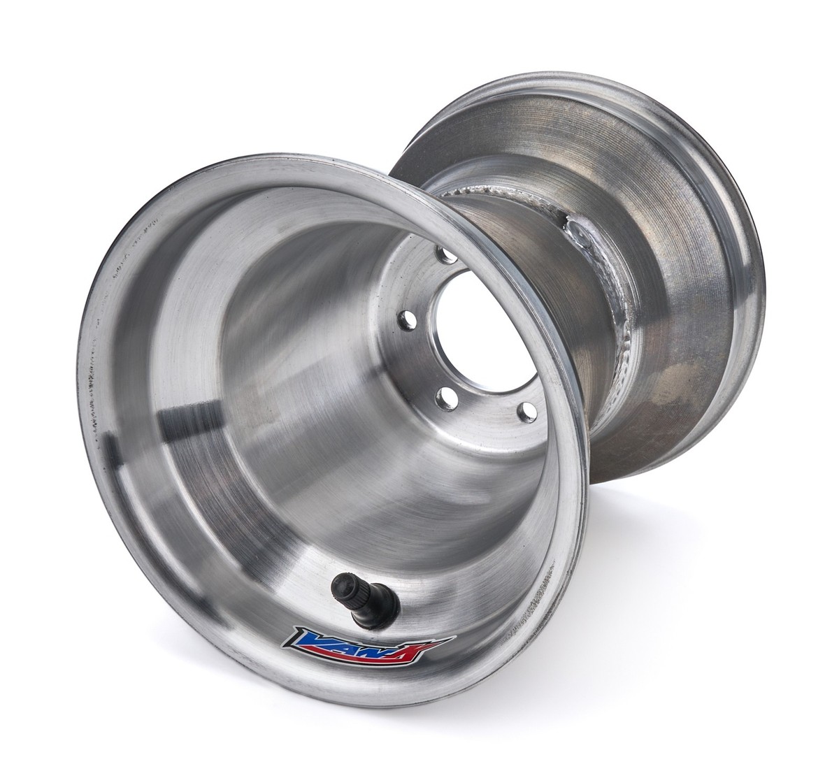 VAN-K WHEELS Wheel 6x7.25 x 2.5in BS Karting Machined Satin